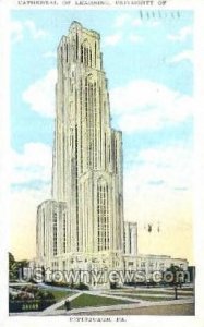 Cathedral of Learning - Pittsburgh, Pennsylvania PA  
