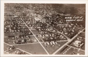 Dauphin Manitoba Aerial View MB Unused Ritz Studio Real Photo Postcard H28