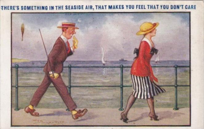 Couples Humour There's Something In The Seaside Air