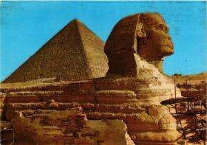 CPM EGYPTE Giza-The Great Sphinx and Keops pyramid (343621)