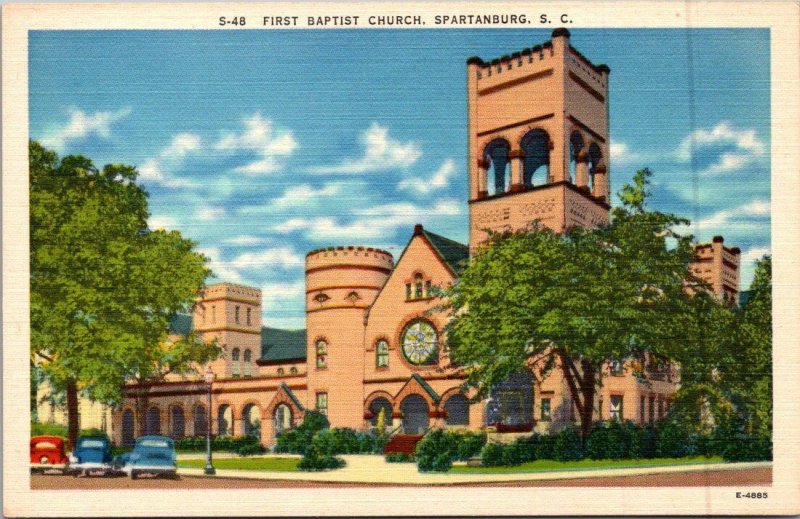 South Carolina Spartanburg First Baptist Church