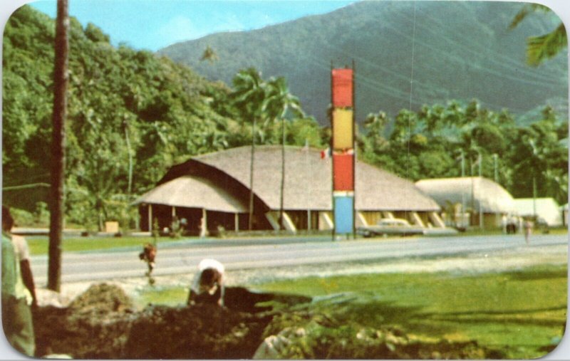 Postcard Oceania - Samoa - Pago Pago Lee Auditorium 