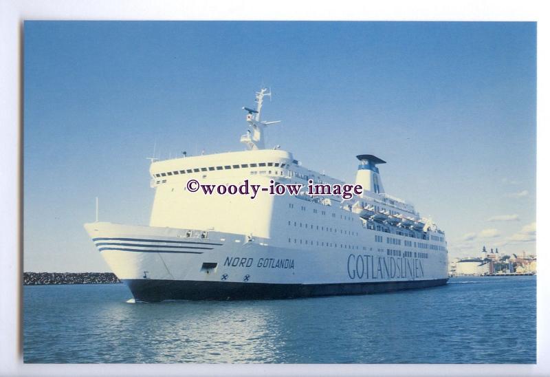 SIM0136 - Swedish Ferry - Nord Gotlandia ex Olau Hollandia - postcard