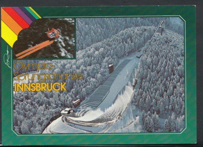 Sports Postcard - Skiing - Innsbruck, The Olympic Ski Jump at Bergisel   T1606 