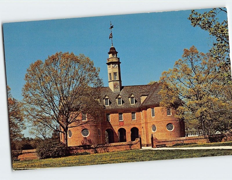 Postcard The Capitol Williamsburg Virginia USA