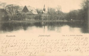 Netherlands Haarlem Schotersingel Vintage Postcard 07.53