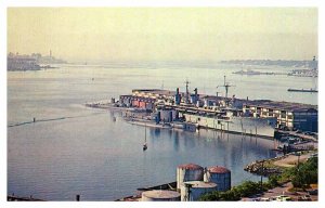 Postcard BOAT SCENE New London Connecticut CT AS4671
