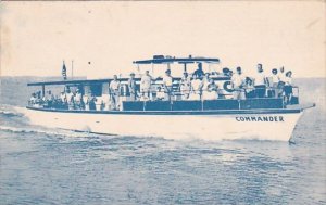 Florida Tarpon Springs The Commander Boat 1957