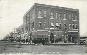 OK, Nowata, Oklahoma, RPPC, Business Section, Stores, S.D. Butcher Photo