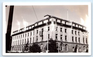 RPPC BOISE, Idaho ID ~ POST OFFICE Real Photo 1940s  Postcard