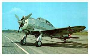 Air Corps Seversky P 35A Airplane Postcard