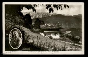 3rd Reich Germany Berghof Wachenfeld Hitlers House at Obersalzberg RPPC 88997