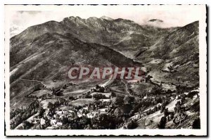 Old Postcard Luchon Valee Oo view of the road Peyresourde