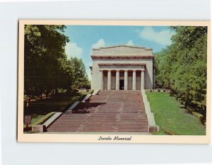 Postcard Lincoln Memorial Abraham Lincoln Birthplace Natl. Historic Site KY USA