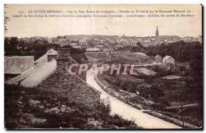 Old Postcard La Roche Bernard South View Road Founded Guerande