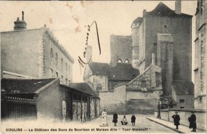 CPA mills chateau des Ducs de Bourbon-maison dite tower malakoff (1220530) 