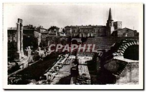 Old Postcard Arles The ancient theater