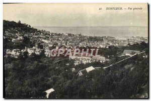 Postcard Old Honfleur Vue Generale