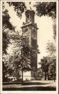 Providence RI Carrie Tower 1940s-50s Real Photo Postcard