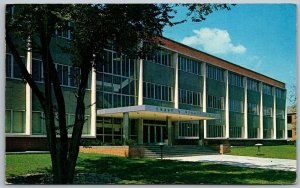 East Lansing Michigan 1964 Postcard Ernest Bessey Hall Michigan State University