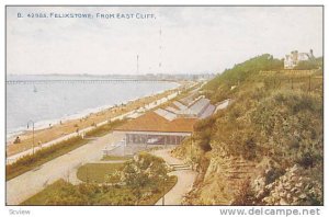 View From East Cliff, Felixstowe, England, UK, 1900-1910s