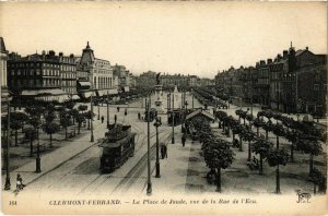 CPA CLERMONT-FERRAND - La Place de Jaude vu de la Rue de l'Ecu (73024)