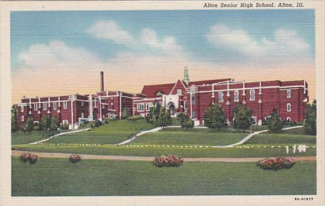 Illinois Alton High School Curteich