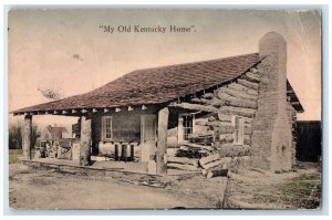 1913 My Old Kentucky Home Exterior Dayton Kentucky Kraemer Art Vintage Postcard