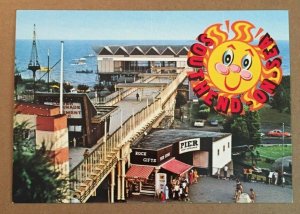 UNUSED POSTCARD - THE PIER, SOUTHEND-ON-SEA, ESSEX, ENGLAND