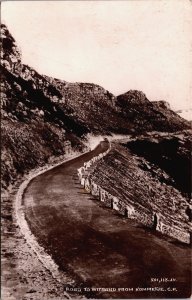 South Africa Road To Witsand From Kommetje Cape Town RPPC C109