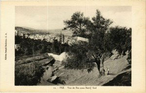 CPA AK MAROC FEZ - Vue de FEZ sous Bordj'Snd (219166)