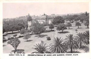 Conservatorium of Music and Gardens Sydney Australia Unused 