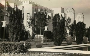 1939 RPPC Golden Gate Expo Court of the Moon San Francisco CA Moulin #51