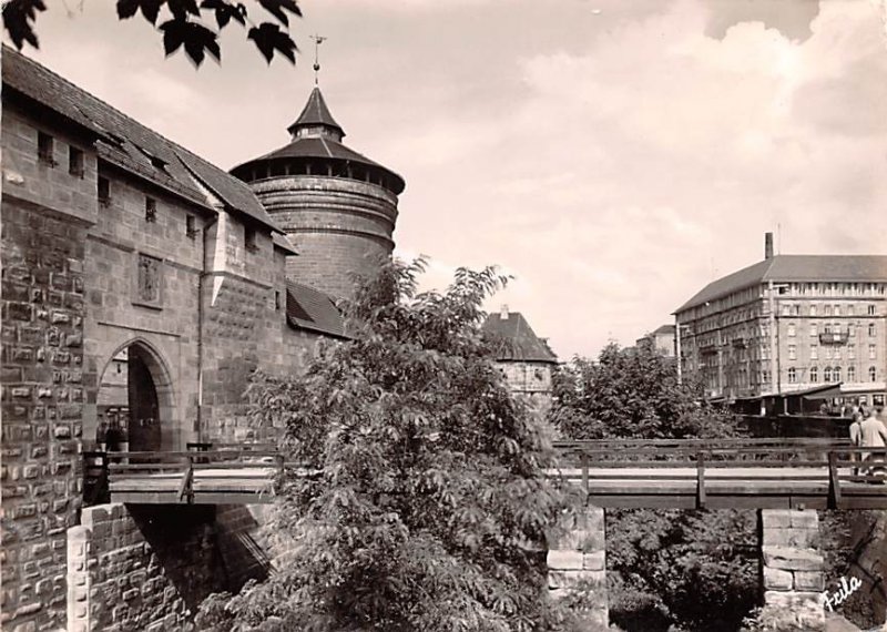 Frauentor und Grand Hotel Nurnberg Germany Unused 