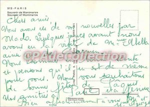Modern Postcard Souvenir Paris Montmartre