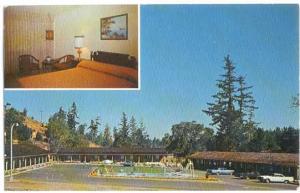 Ridgewood Park Motel, Willits, California, CA, Chrome