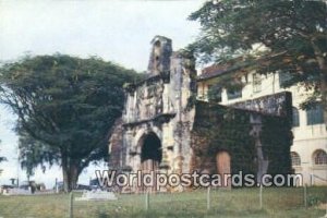 Ancient Fort Malacca Malaya, Malaysia Unused 