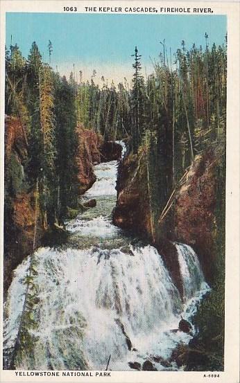 The Kepler Cascades Firehole River Yellowstone National Park