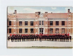 M-125451 Royal Canadian Mounted Police members of Musical Ride Regina Canada