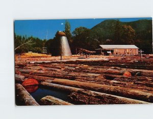 Postcard The old sawmill