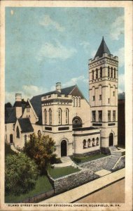 Bluefield West Virginia WV Methodist Episcopal Church Vintage Postcard