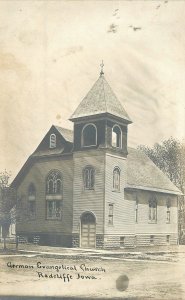 Postcard Iowa Radcliffe German Evangelical Church C-1910 23-10161