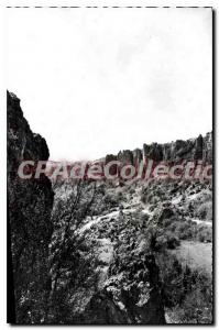 Postcard Modern Surroundings of Lodeve Le Caylar The Picturesque road to Col ...