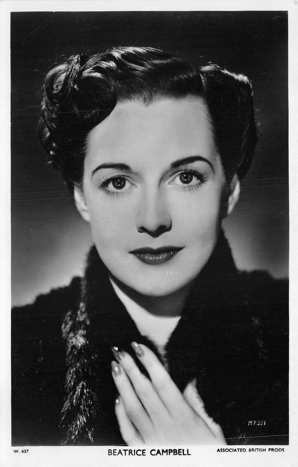 Lot202 uk real photo actress beatrice campbell associated british prods actor Topics Entertainment Entertainers Postcard