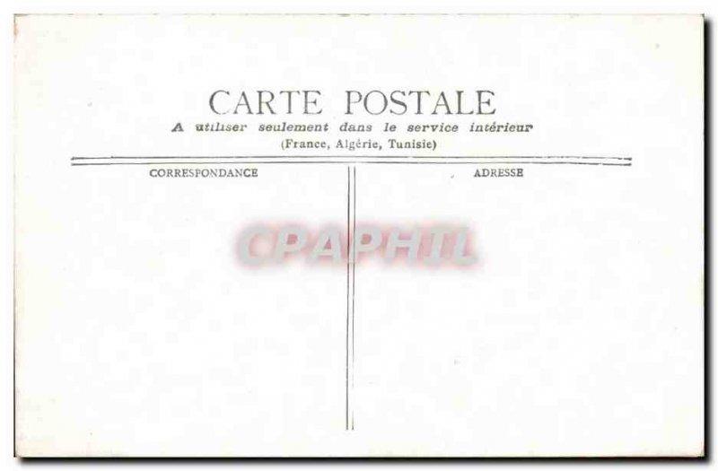 Old Postcard Chateau de Pierrefonds