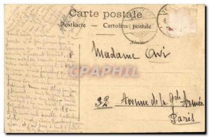 Switzerland Geneve Old Postcard Crepuscule