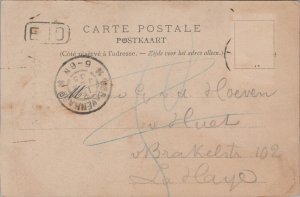 Belgium Liege La Montagne de Bueren Luik Vintage Postcard C048