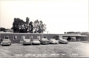 Real Photo Postcard Avoca Nursing Home in Avoca, Iowa