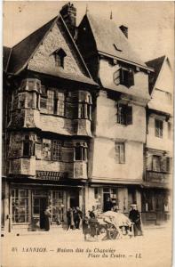 CPA LANNION - Maison dite du Chapelier - Place du Centre (630621)