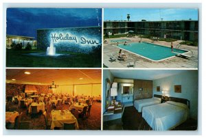 c1950s Multiview of Holiday Inn, North Platte Nebraska NE Unposted Postcard